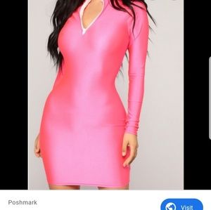NEON Pink dress